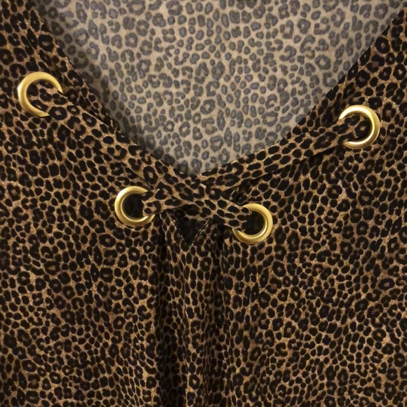 Michael Kors Leopard Shirt - Picture 3 of 4